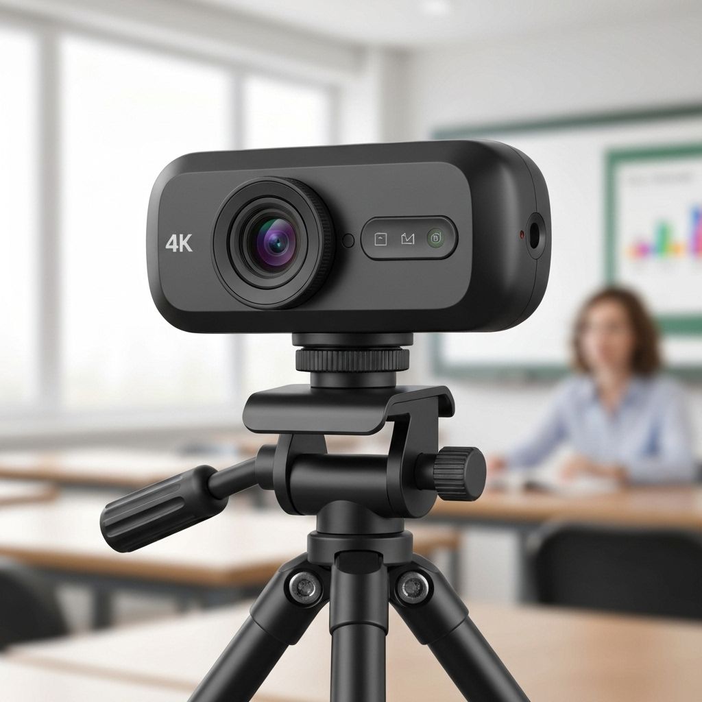 HD Webcam for Online Teaching & Meetings