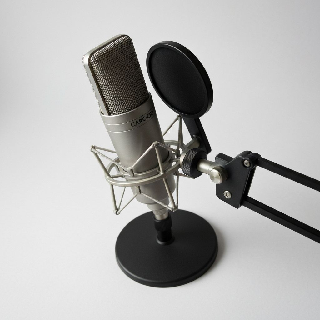 Studio Microphone for Podcasting